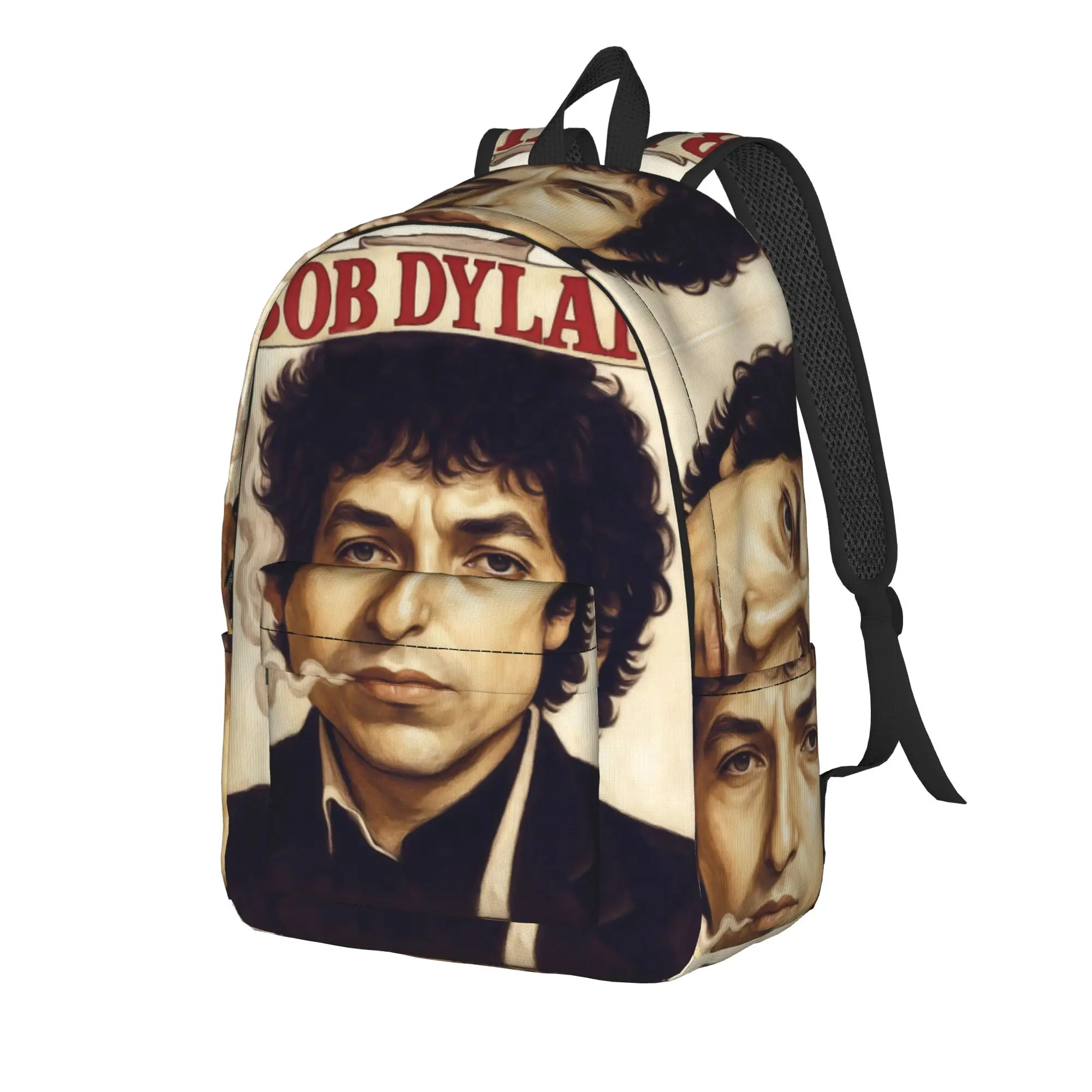 Bob Dylan Singer Classical Backpack Sports Student Business  Daypack for Men Women Laptop Canvas Bags