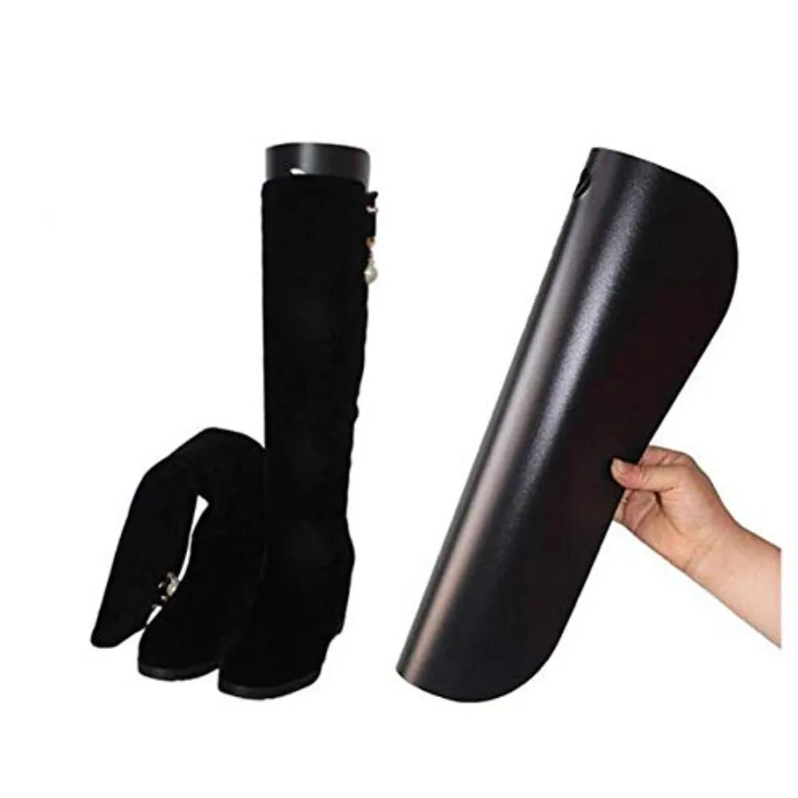 2 Pares de Hormas Multifunción de 36 cm (14 Pulgadas) para Botas, con Soporte Automático y Forma, para Botas Altas y Cortas