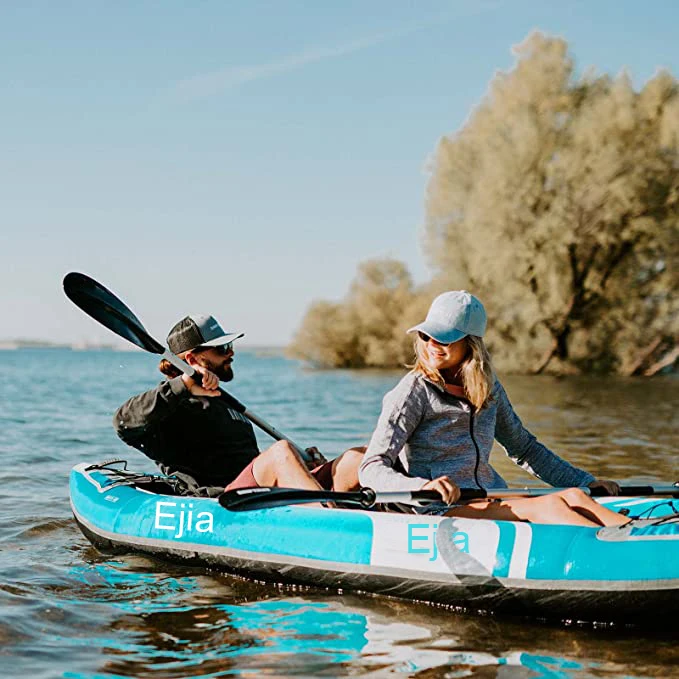 Kayak Gonflable 2 Personnes avec Pédales - usage example