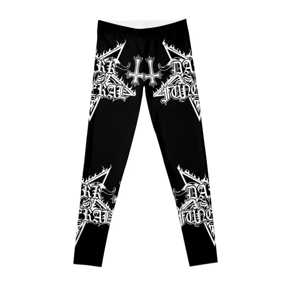 

Dark Funeral ( White ) Leggings legging push up gym top Womens Leggings