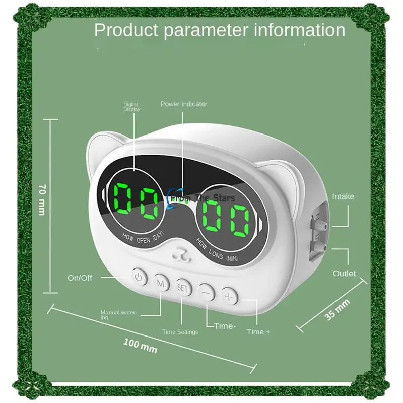 24-Hour Delivery Usbcharging Intelligent Timing Irrigation Controller Indoor Plant Garden Lawn Flower Pot Automatic Drip Waterin