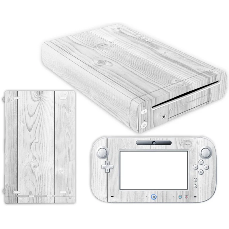 For WII USticker Protection Vinyl Wrap Set WII U Console Complete Set Support custom drawing