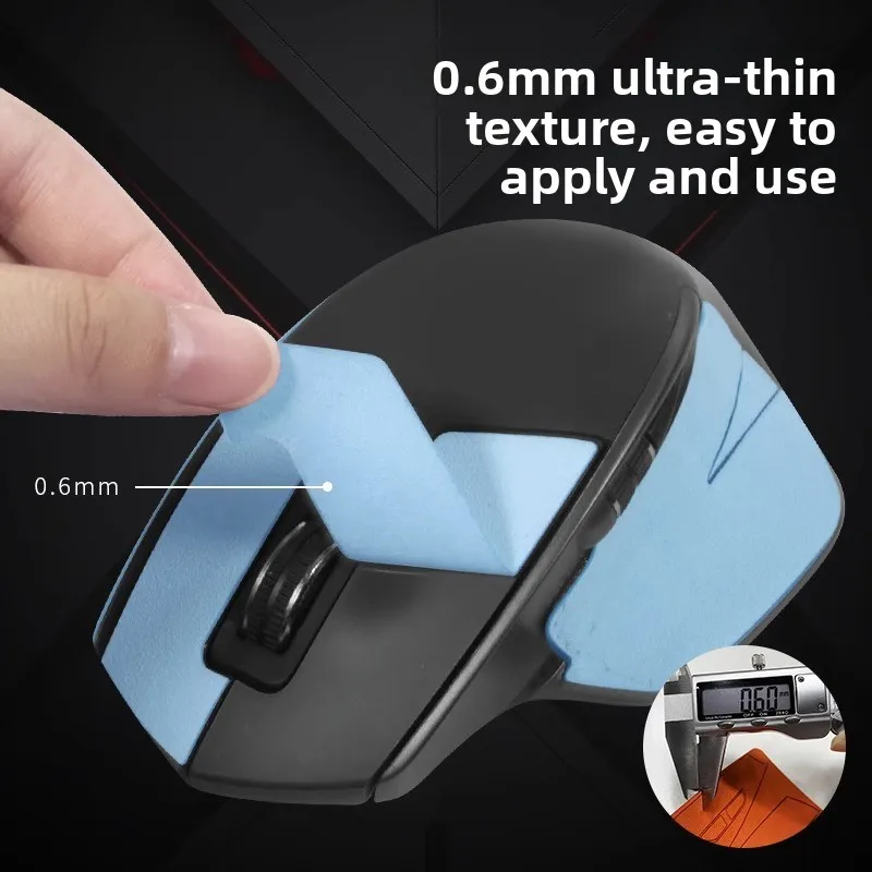Sweat-Absorbing Suede Mouse Decals For Logitech MX Master2/2s – Anti-Slip Stickers, Ergonomic Grip Upgrade