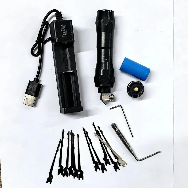 Functional Locksmith Repair Tool Set, Extreme Storm Electric Brush Hook for Lock Opening & Professional Locksmith Tools