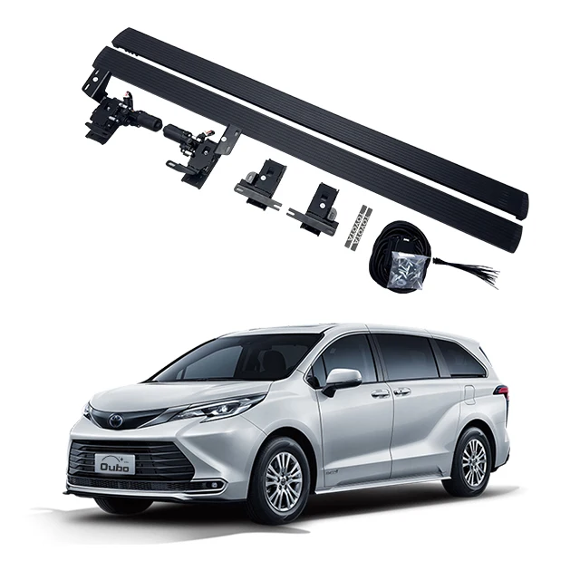 :Applicable for Toyota sienna  Foot Pedal Intelligent Automatic Telescopic Welcome Pedal Modification Light Electric Pedal