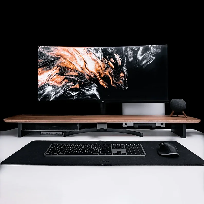 

Dual Desk Shelf Monitor Stand Desk Shelf Desk Shelf Monitor