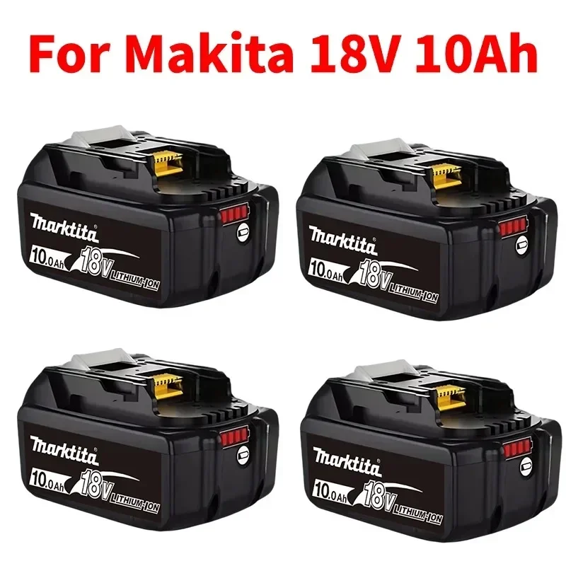 

2024 New BL1860 Rechargeable 18V 10Ah Li-ion Battery for Makita 18v Battery BL1840 BL1850 BL1830 BL1860B LXT 400