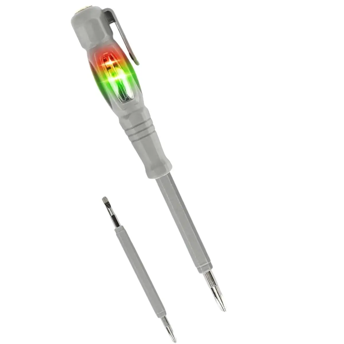 Induction Voltage Tester 70-600V Electrician Test Screwdriver–Multifunctional AC Self checking function Electrician Screwdriver