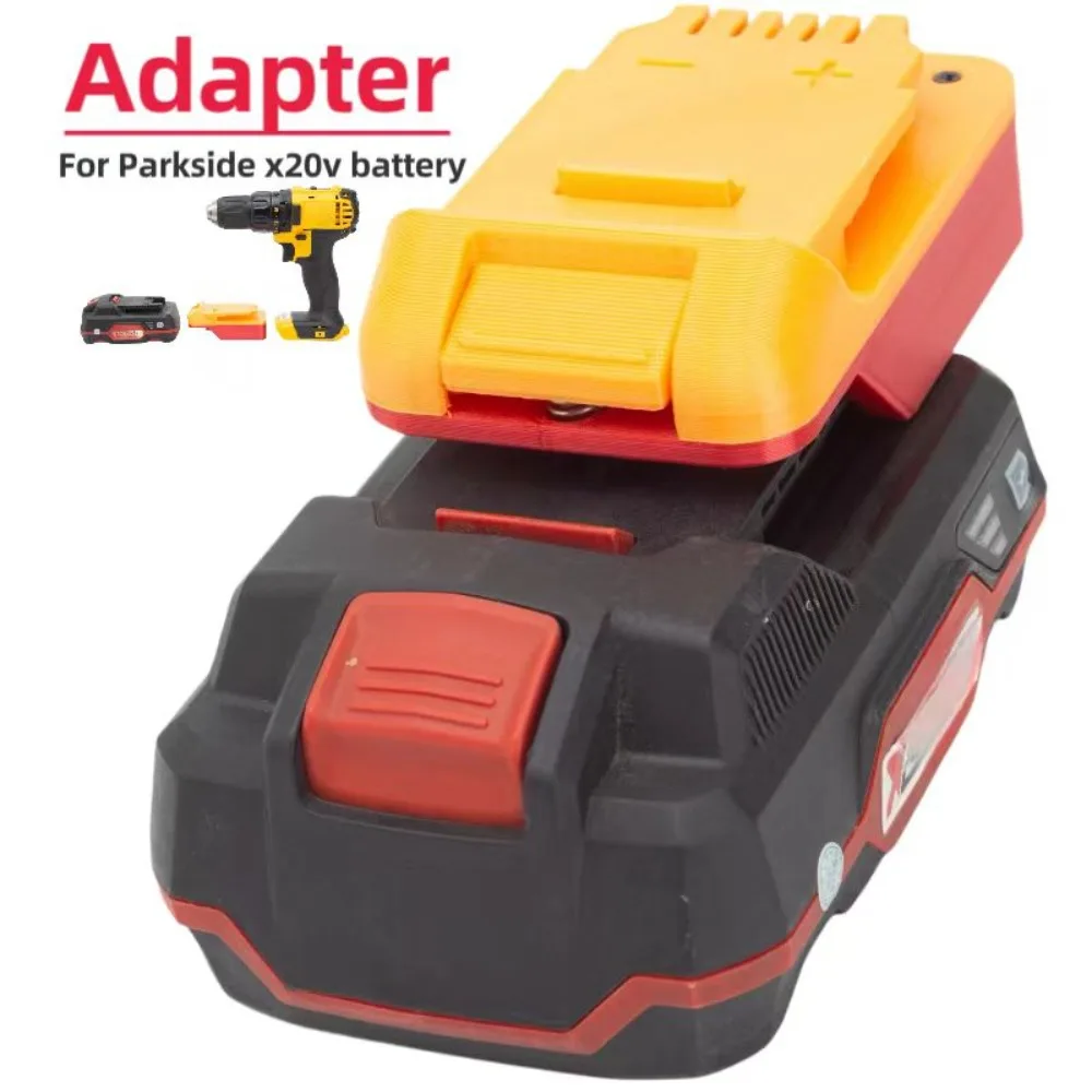 Batterie adapter Konverter für Parkside Lidl x20v Team Lithium Konverter zu Dewalt 18V bürstenlosen Werkzeugen (nur Adapter)