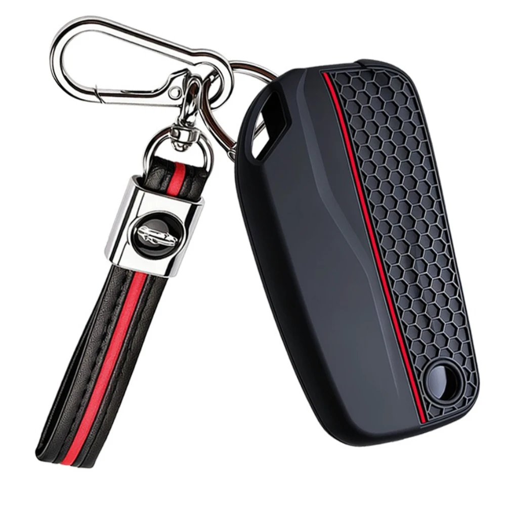 Motorcycle Remote Key Cover for DUCATI Diavel XDiavel 1260s DX 1260 2020-2024 Case Chain Keychain Key Shell Accessories
