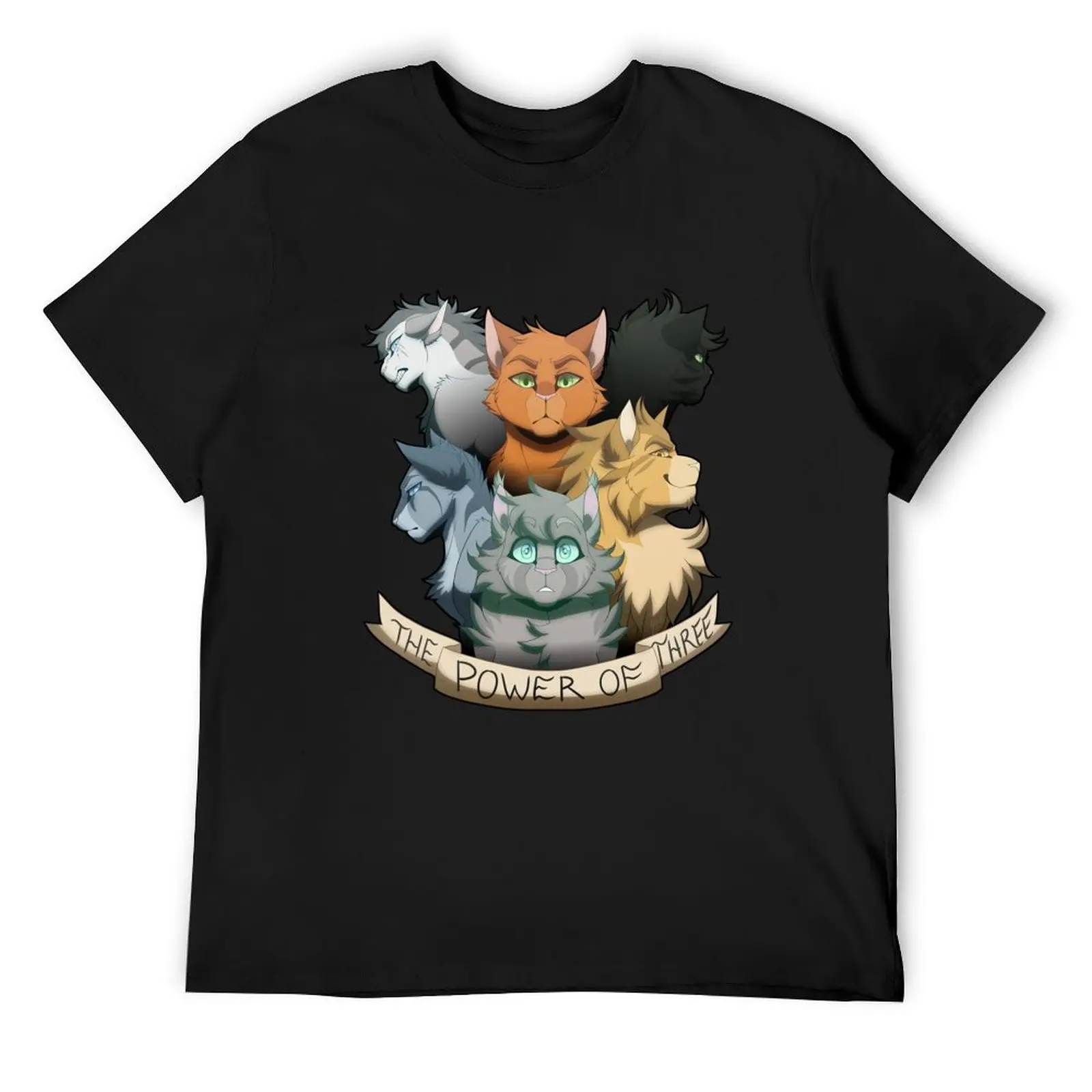 

The Power Of Three Design T-Shirt valentines clothes animal prinfor boys blacks tshirts personalised men clothings