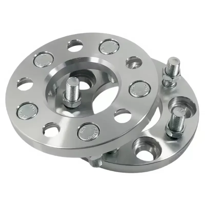 6061 T6 Forged Aluminum Wheel Hub Gasket 5X120 Bolt Pattern 72.56mm Center Bore 12x1.5 Pitch Spacer Ring for Car Modification