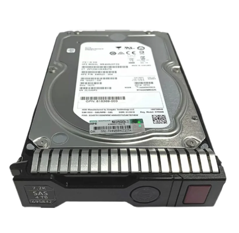 New Spot 695510-B21 695842-001 4T 6G 7.2K 3.5 SAS G8 G9 Server Hard Drive Warranty For One Year