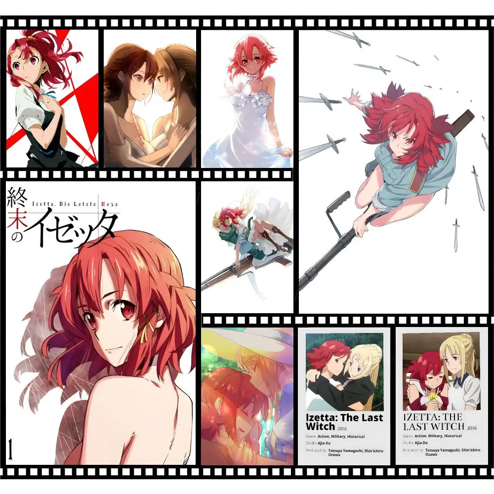 Animation Fantasy Izetta The Last Witch Poster Premium HD Decor Wall Art for Interior Room Makeover Home Accents Gift