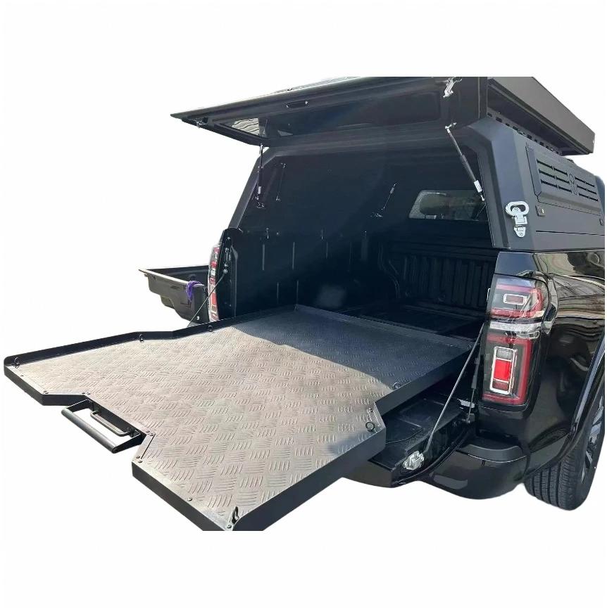 Push Pull Cargo Drawer Sliding Tray Multi Functional Universal Pickup Truck Bed Slide Tray for Toyota Ford F150 Dodge Ram 1500