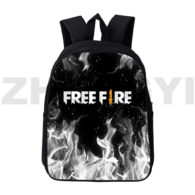 Free Fire Garena 3D Mochila, Sacos De Escola De Lazer Ao Ar Livre, Free Fire Bookbag, New Street Fashion, 16 "Bolsa De Ombro