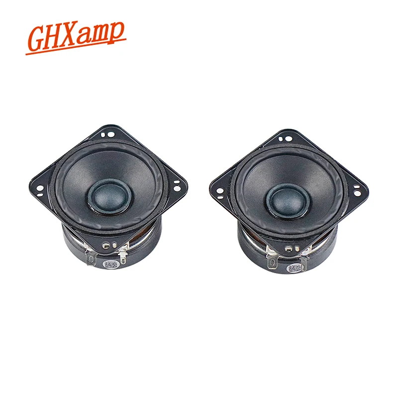 GHXAMP For Sony 2.5 inch 64mm Full range Speaker Classic Wave Rubber edge design 6ohm 15W 2PCS