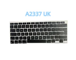 New Laptop A2337 Key Keycaps Keys Cap Keyboards Keycap UK Russian French Spain For Macbook Air Retina 13