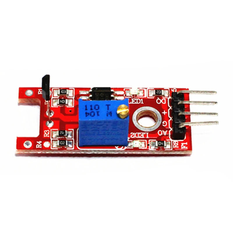 Si Tai&SH Smart Electronics 4-контактный KY-024 линейные магнитные переключатели Холла, модуль датчика подсчета скорости, стартовый комплект «сделай сам»