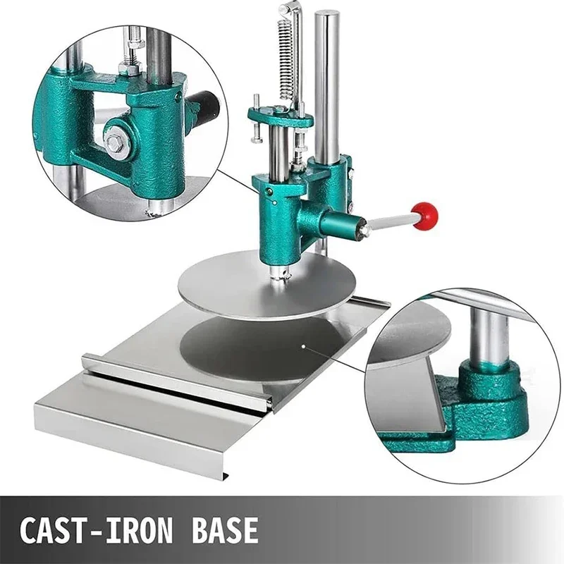 Prensa manual de massa de pizza