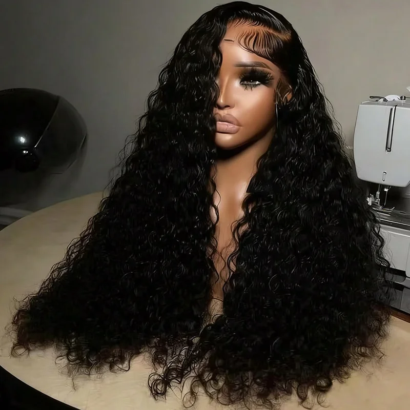 Wear‑and‑Go Glueless Brazilian Virgin Hair Wig Curly Wigs Human Hair High Density Virgin Wig Melting Natural Bounce Curl