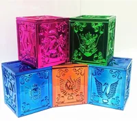 Saint Seiya Myth Cloth EX Pandora Box Pegasus Dragon Shiryu Andromeda Shun Cygnus Hyoga Phoenix Ikki Bronze OCE Ver Set 5 Figure