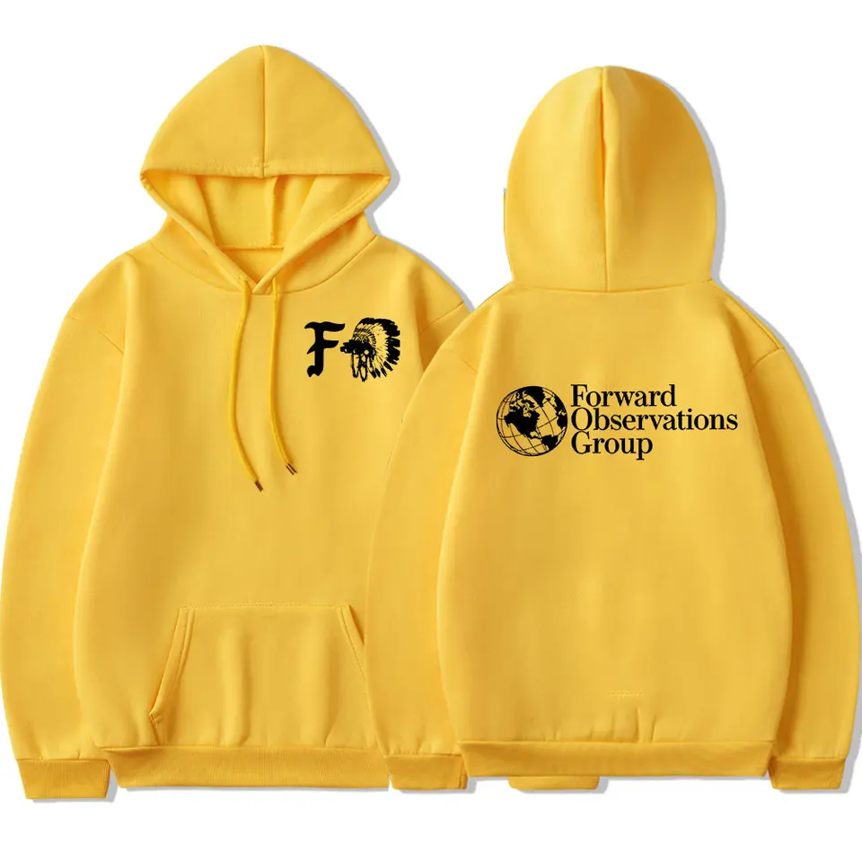 Vintage FOG Forward Observations Group Hoodie Skeleton Graphic