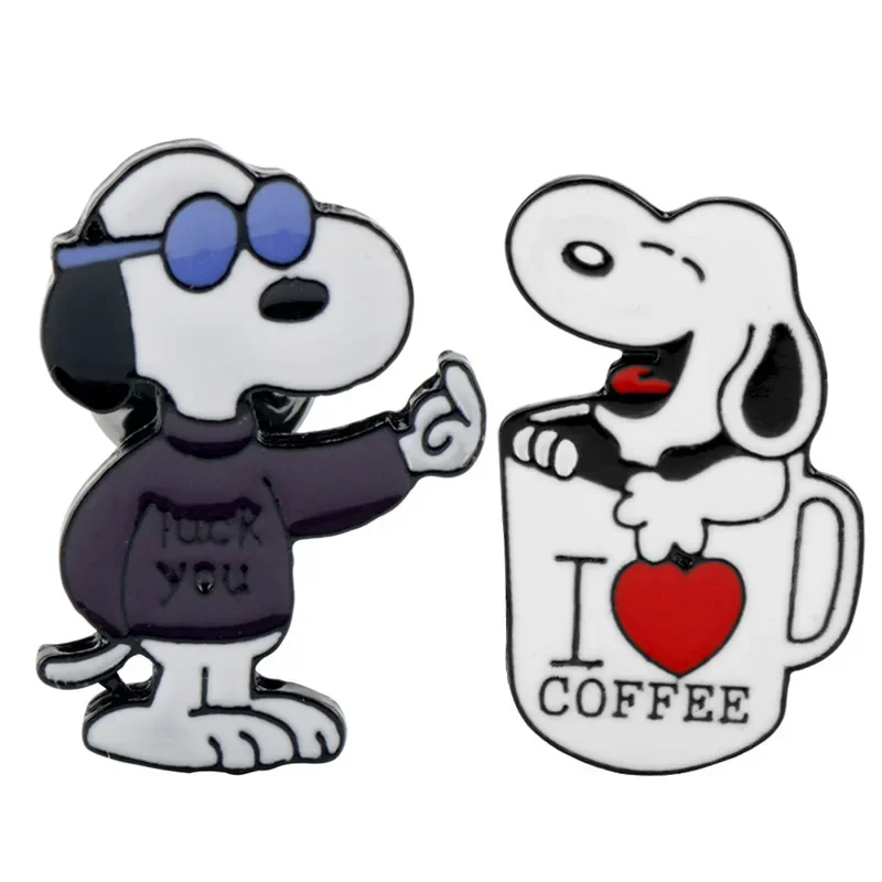 Рисунок 2 - Kawaii Snoopy сплав броши мультфильм