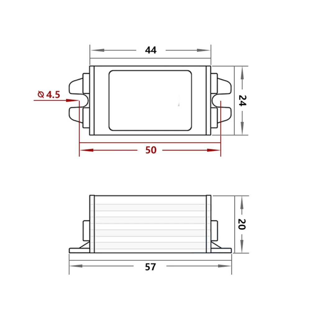 24V zu 12V Wandler Step Down 24V 12V wasserdichtes Modul DC DC 1a-5a Buck Modell Konverter