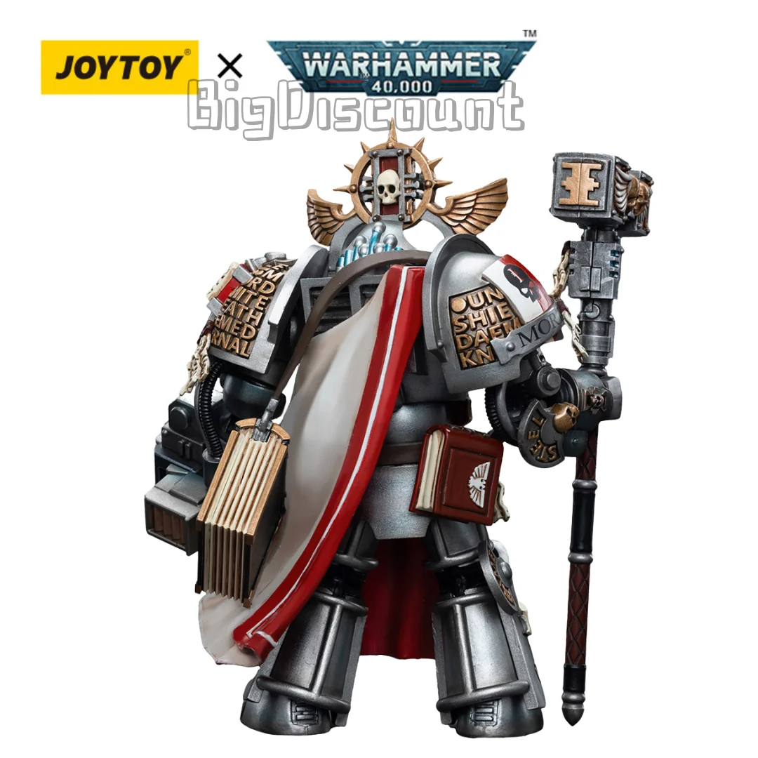 [IN STOCK] JOY TOY 1/18 Action Figures 40K Grey Knights Grand Master Voldus Anime Game Collection Model Gift Free Shipping