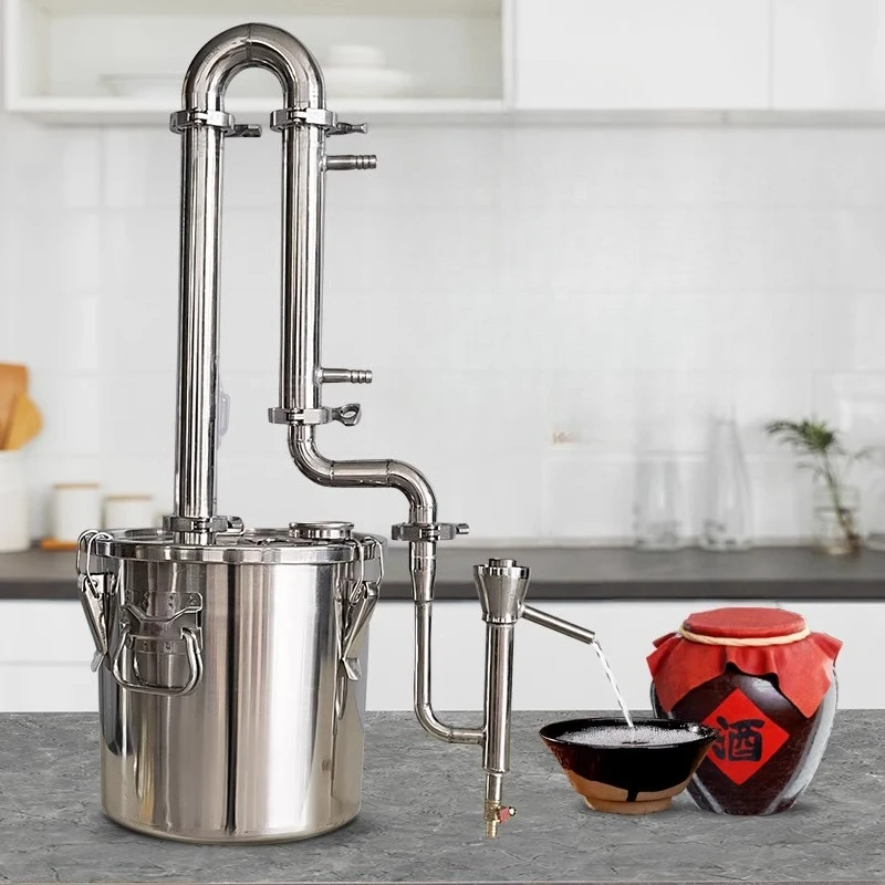 small brewer, wine roaster, wine brewing equipment,  still, stainless steel Baijiu equipment