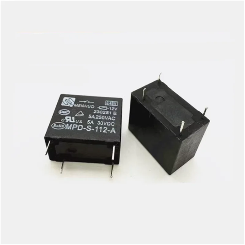 

HOT NEW MPD-S-112-A MPD S 112 A MPDS112A 12VDC DCV12 12V 5A 4PIN relay