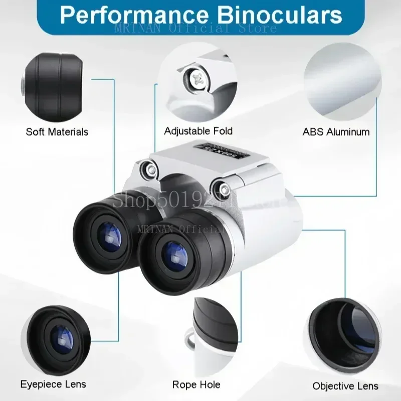 Monocular profesional HD alta potencia largo alcance bajo luz portátil - imagen 4
