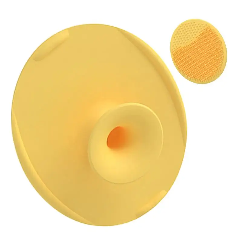 Silicone Baby Bath Brush Baby Hair Scrubber Scalp Massager and Brush Comb Bath Scrubber Shampoo Brushes Hair Massage Clean