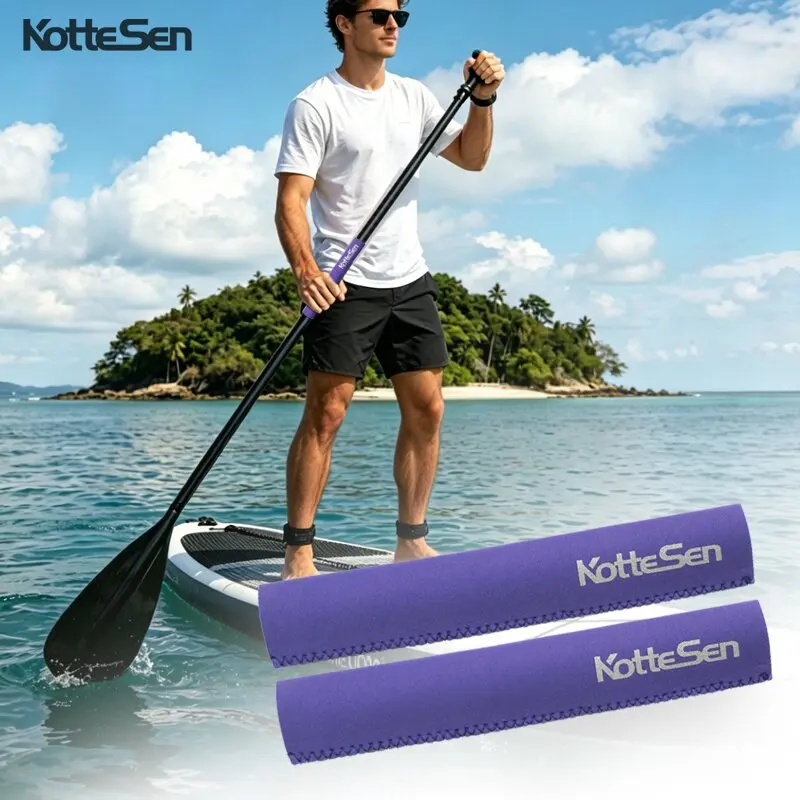 Kottesen Paddle Buoyancy Sleeve, Paddle Accessories, Handle Cover, Protective Cover, Non-Slip Protective Gloves, Long Paddle Sleeve view 5