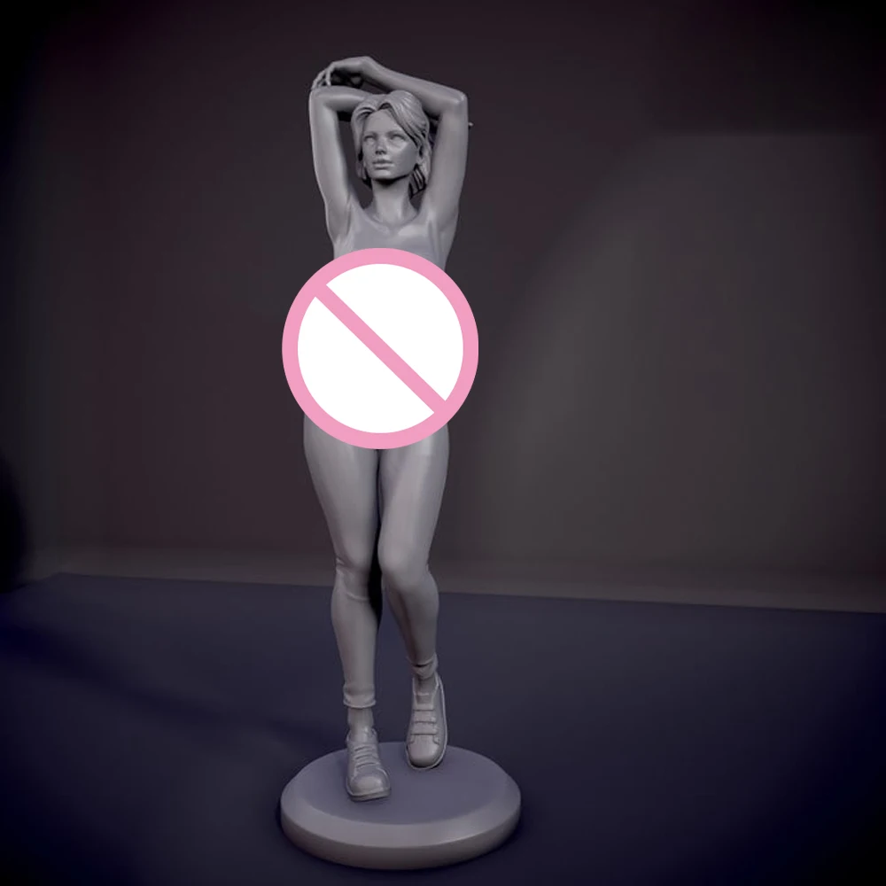 

NSFW 18k Anatomy Women 1/24 Scale Resin Figure Model Kit Sexy Diorama Unassembled Unpainted Doll 3D Print DIY Statue Crafts Toy