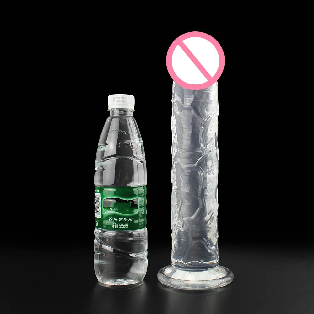 Dildo Big Jelly Realista para Mulheres, Brinquedos Sexuais Anais Eróticos, Clitóris Suave, Masturbadores Vaginais, Copo de Sucção Penis, Big Dick