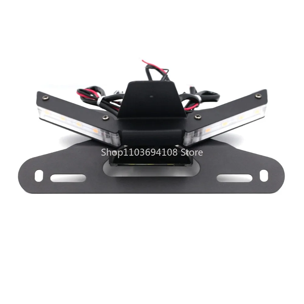 Applicable to Du Kadi Panigale V4 Modified Short Tail License Plate Frame Accessories