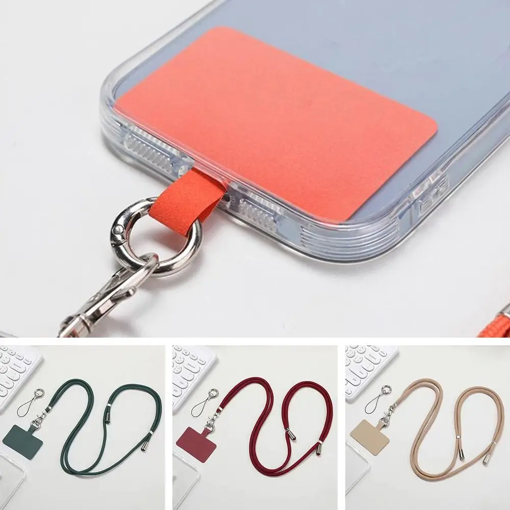 Phone Accessories With Patch Phone Lanyards Adjustable Anti-lost Phone Strap Lanyard Mobile Phone Straps Outdoor