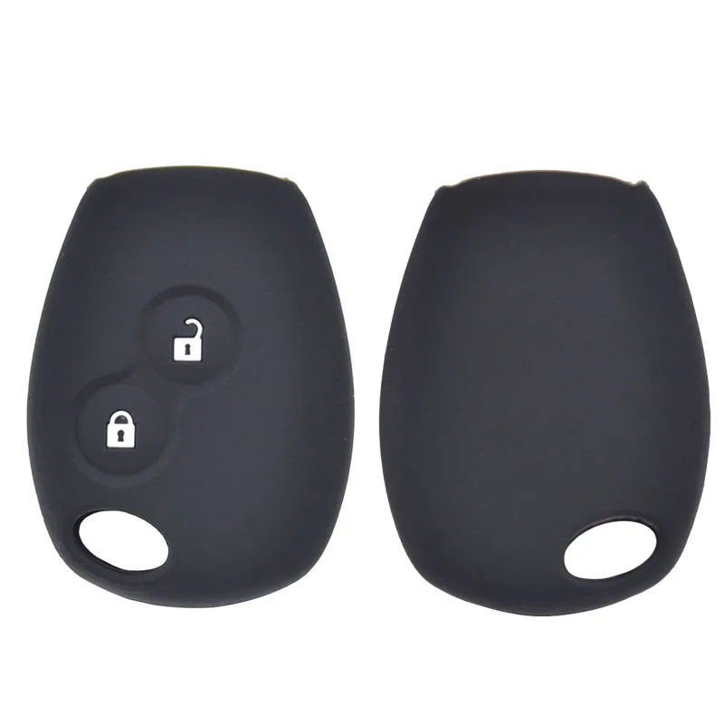 Silicone Car Key Case For Renault Trafic Clio Kangoo Master Modus Twingo for Opel Movano Vivaro Cover Remote Fob Shell