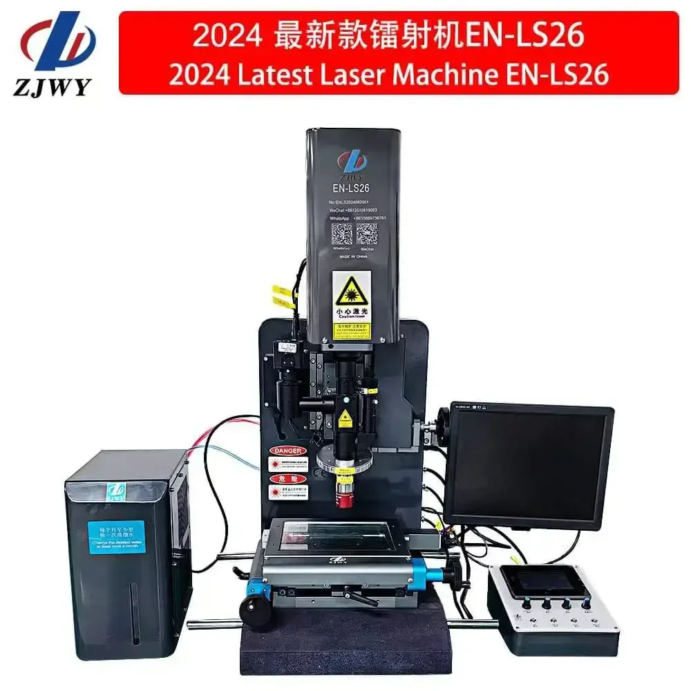 ZJWY EN-LS26 Manual regulation OLED/LCD ITO Laser Bonding Machine for COP COG COF for ip for Pixel for SM Screen Line Repair