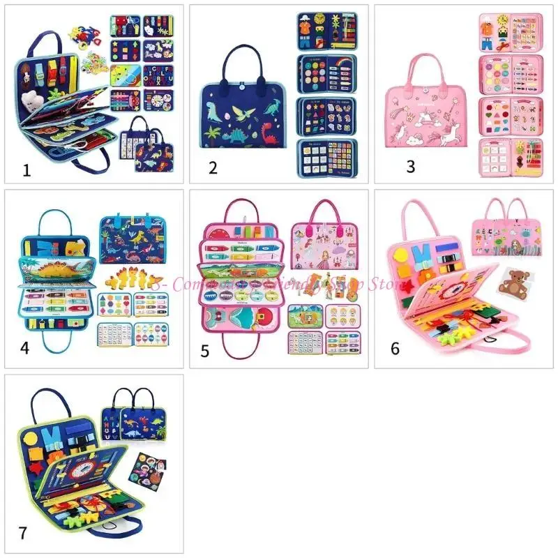 เด็กวัยหัดเดิน 85AE แต่งตัวทักษะการใช้ชีวิตพื้นฐานของเล่นการฝึกอบรมอุปกรณ์การแต่งกายที่มีสีสันของเล่น