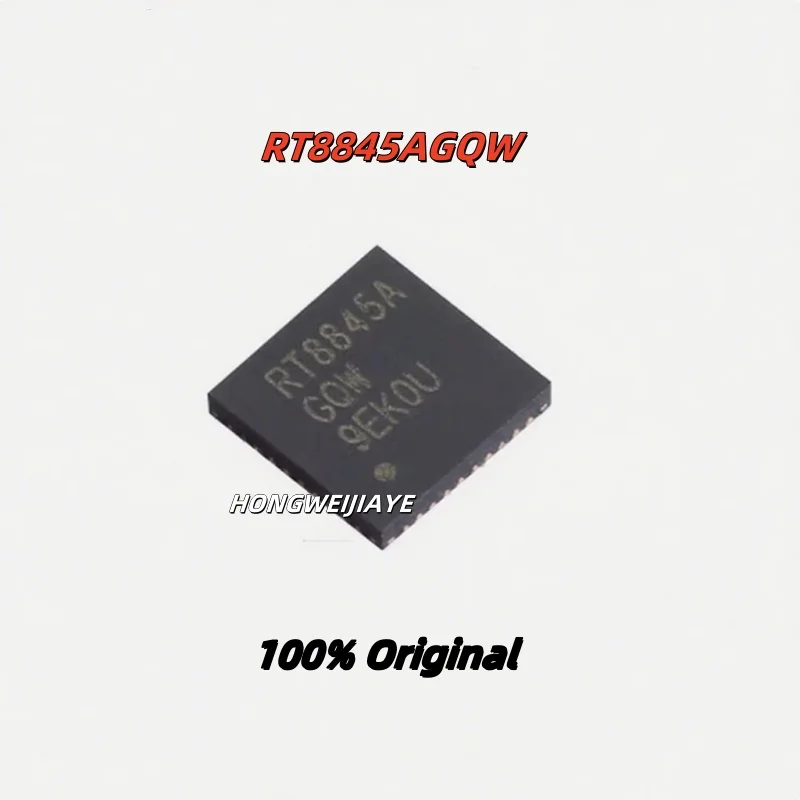 

5PCS 100% New RT8845AGQW RT8848AGQW QFN-40 Brand New Original Chips ic