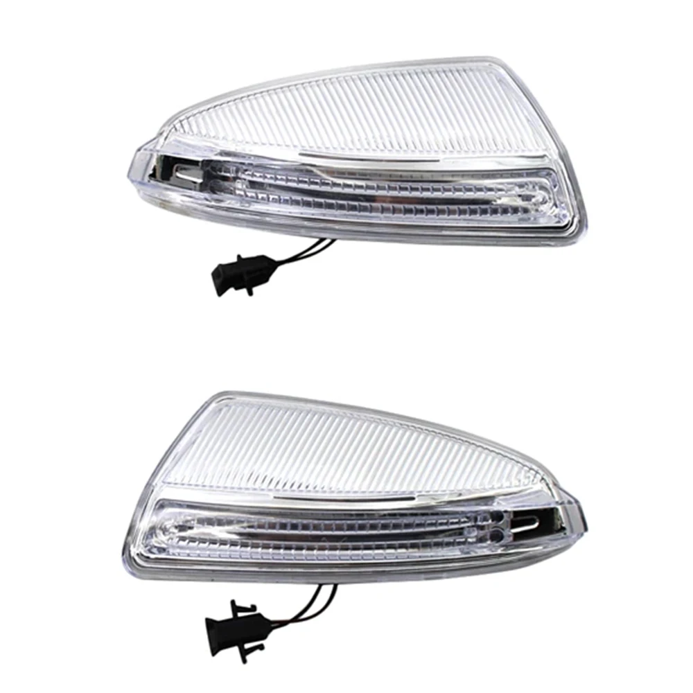 2Pcs Door Wing Mirror Turn Signal Light Lamps for Mercedes-Benz ML Class W164 ML300 ML500 ML550 ML320 W204 2048200721