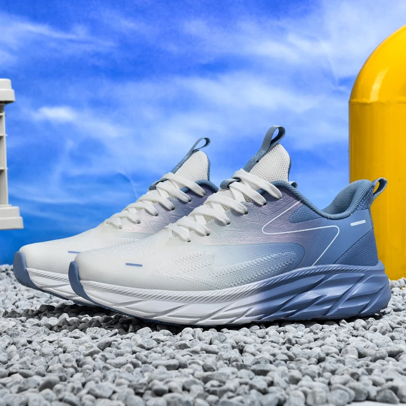 

Four Seasons Men's Shoes 2025 New Breathable Mesh Thick soled Sports Shoes for Youth Versatile Casual Running Shoes