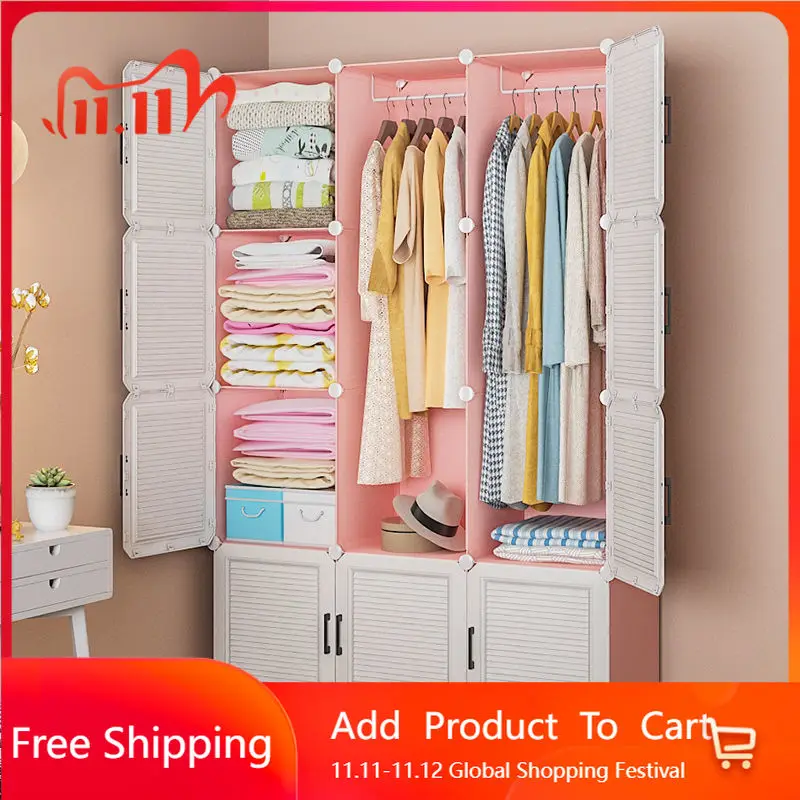 

Postmodern Wardrobe Household Bedroom Furniture For Organizer Multilayer High Capacity Living Room Vestidores Hotel Furniture