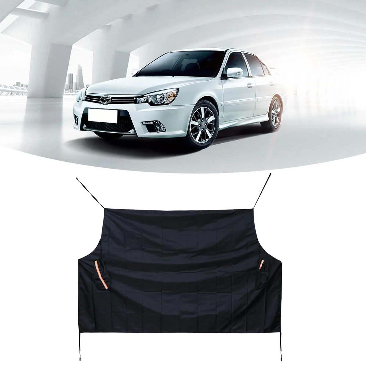 

Universal Car Windshield Cover Snow Frost Sunshade Protector Durable Cotton Year Round Protection Sunshade Cover