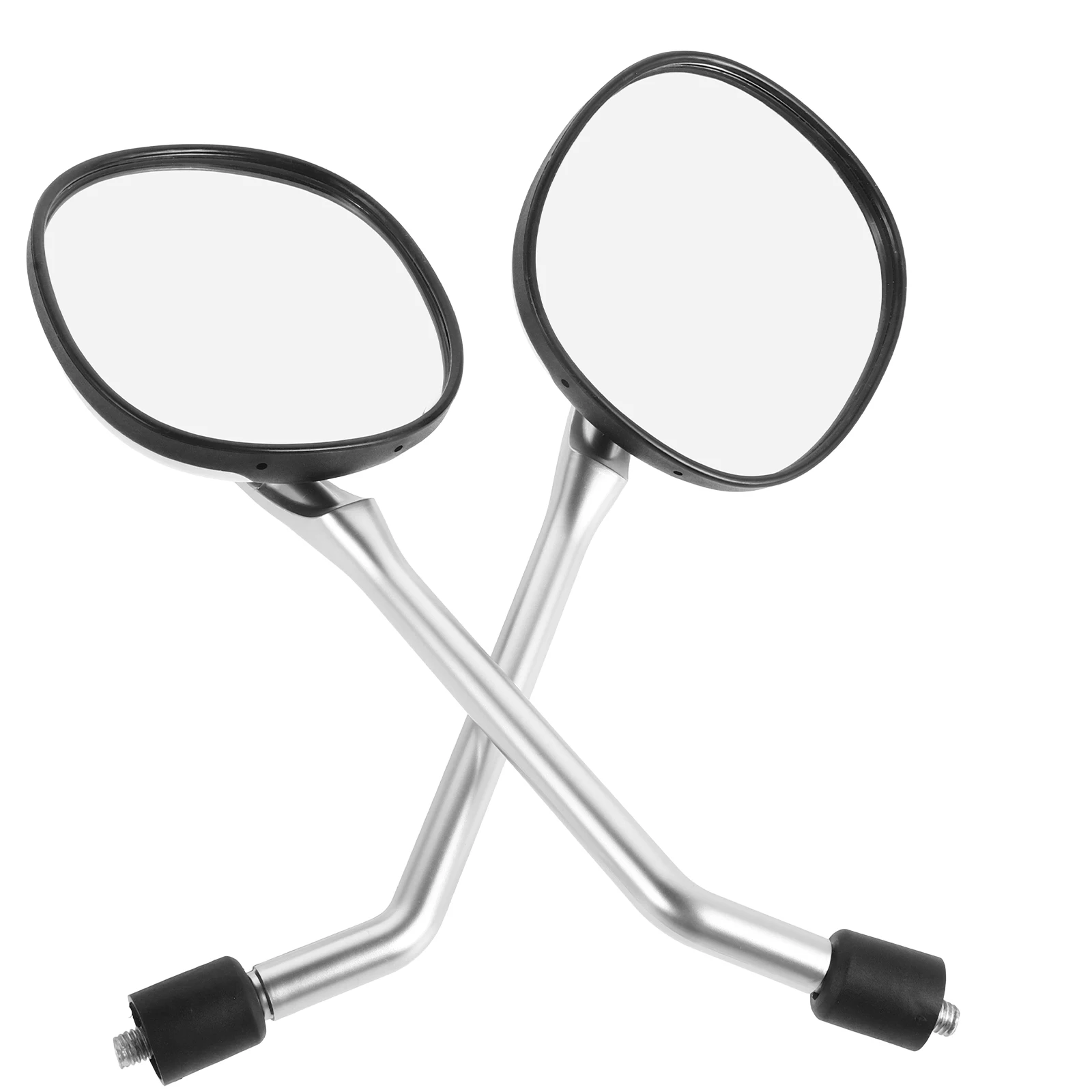 

Rear View Mirror Electric Vehicle Rearview Scooter Handlebar Mirrors Car Bike White for Handlebars