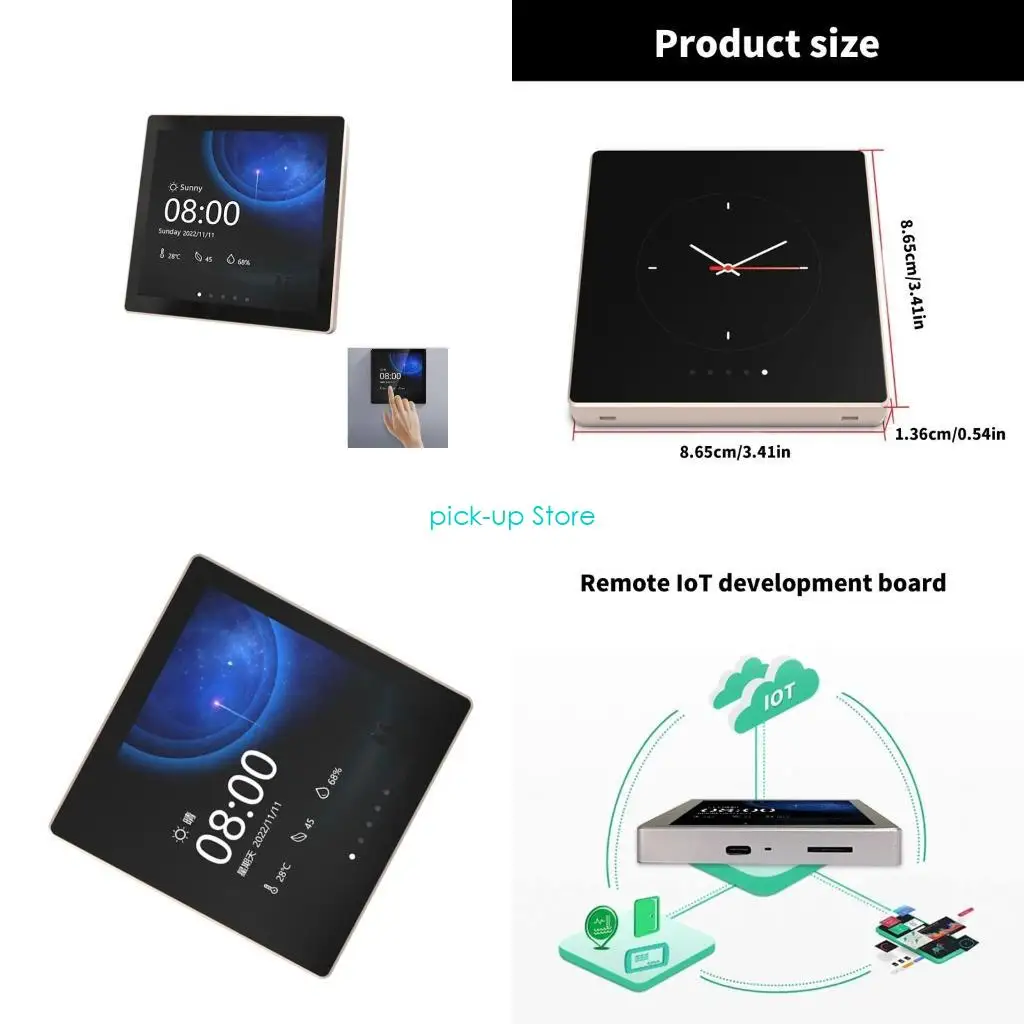 

Q5WA ESP32S3 LVGL WiFi Bluetooth-совместимый модуль дисплея 480x480 Дисплей