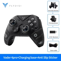 Flydigi Vader 4pro controlador de juegos inalámbrico Elite Force disparador de retroalimentación para PC Palworld/Switch/Mobile/TV Box Gamepad PC Gamer